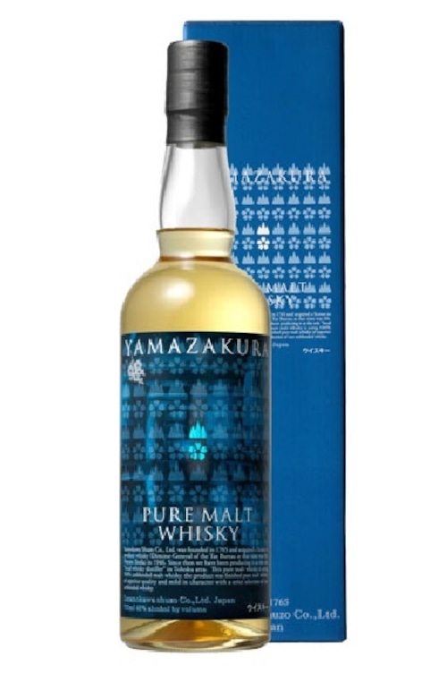 Whiskey　笹の川 48° PURE MALT YAMAZAKURA（ピュアモルト ヤマザクラ 700ml