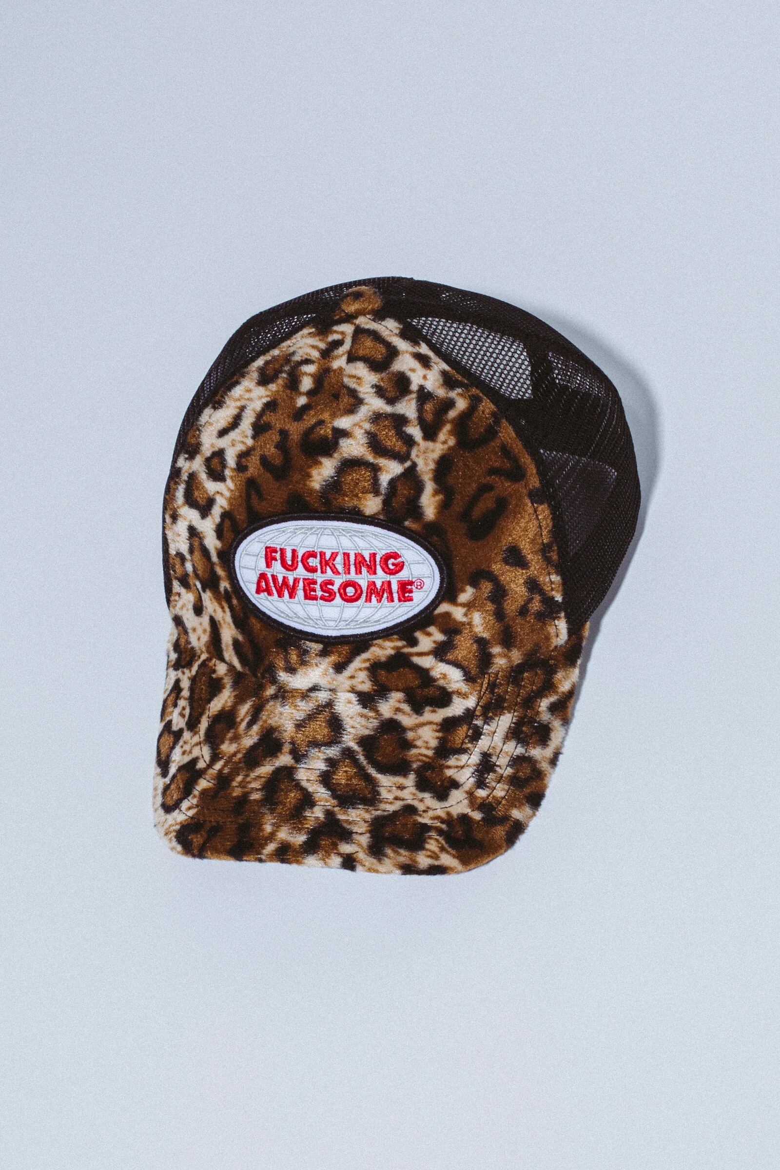 FUCKING AWESOME Fuzzy Leopard Hat | HIGHFIVE