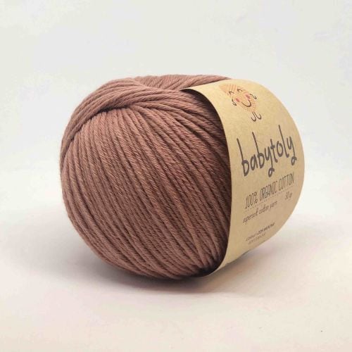 babytoly / Organic Cotton Yarn / MOCHA