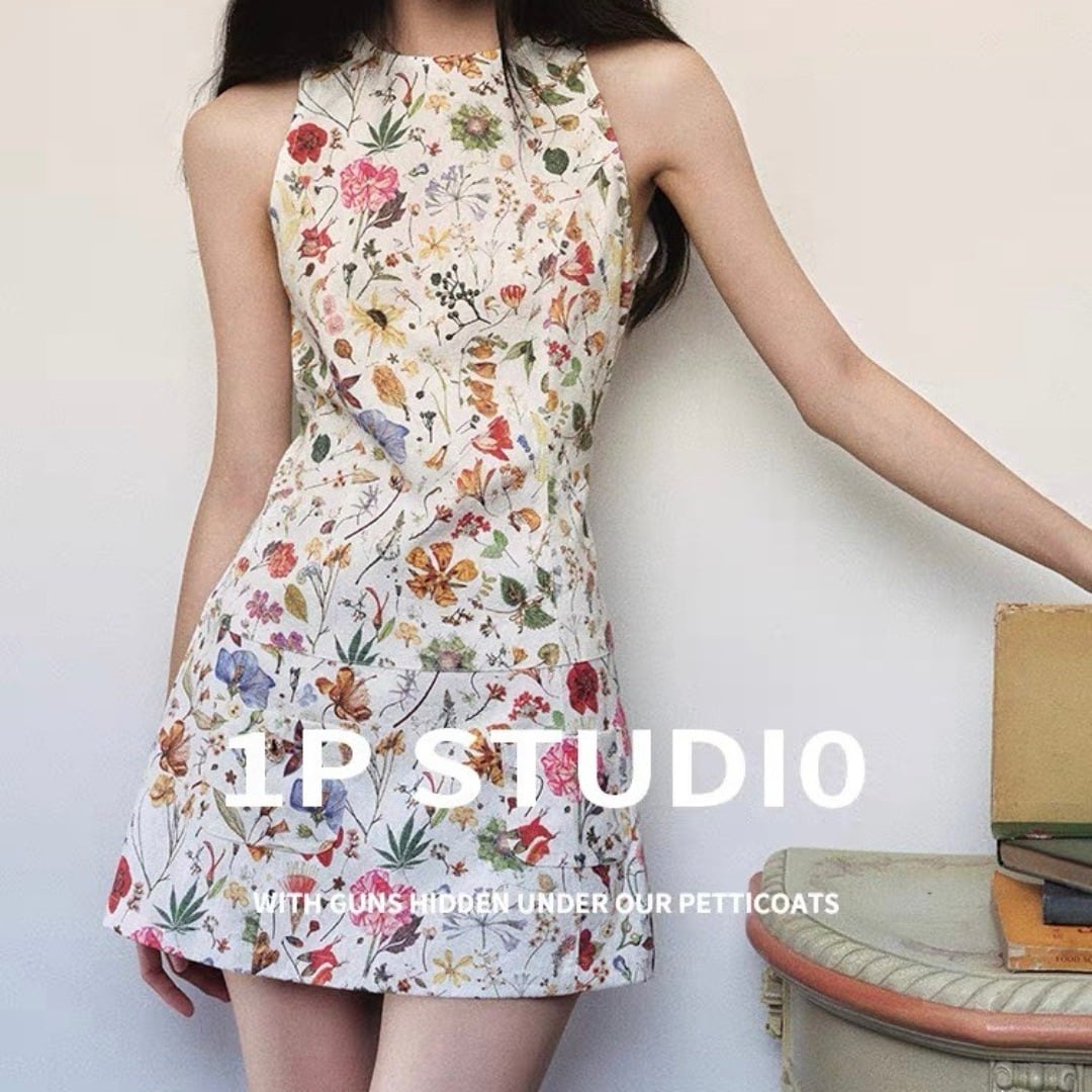DIDDI MODA スウェット パーカー 宝石 指輪柄 ショート丈 フーディー