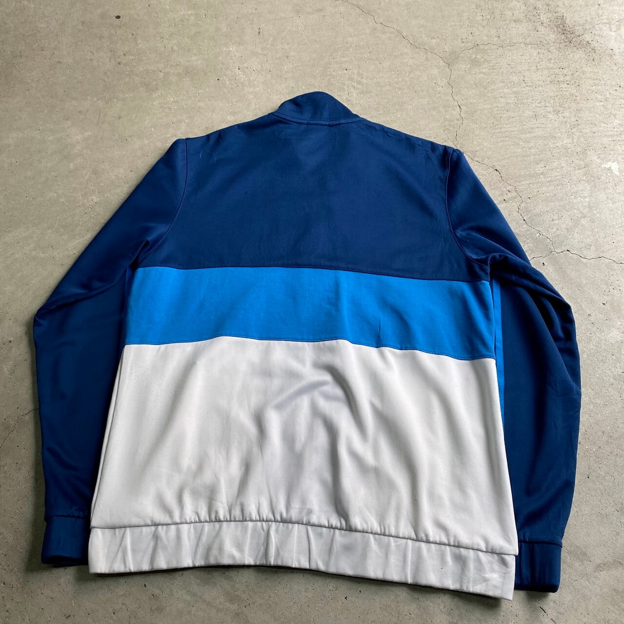 90ｓ ａｄｉｄａｓ アディダス トラックジャケット ジャージ ワンポイント青 送料無料 90s adidas アディダス トラック ジャケット ジャージ