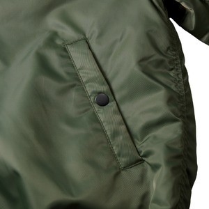 CODENAME by demily「"WHO ARE YOU?" MA-1 Black/Khaki」