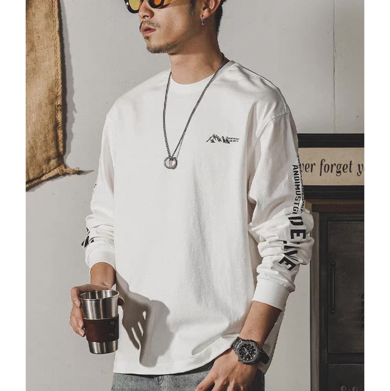 Mountain logo graphic tee 1273 - 10