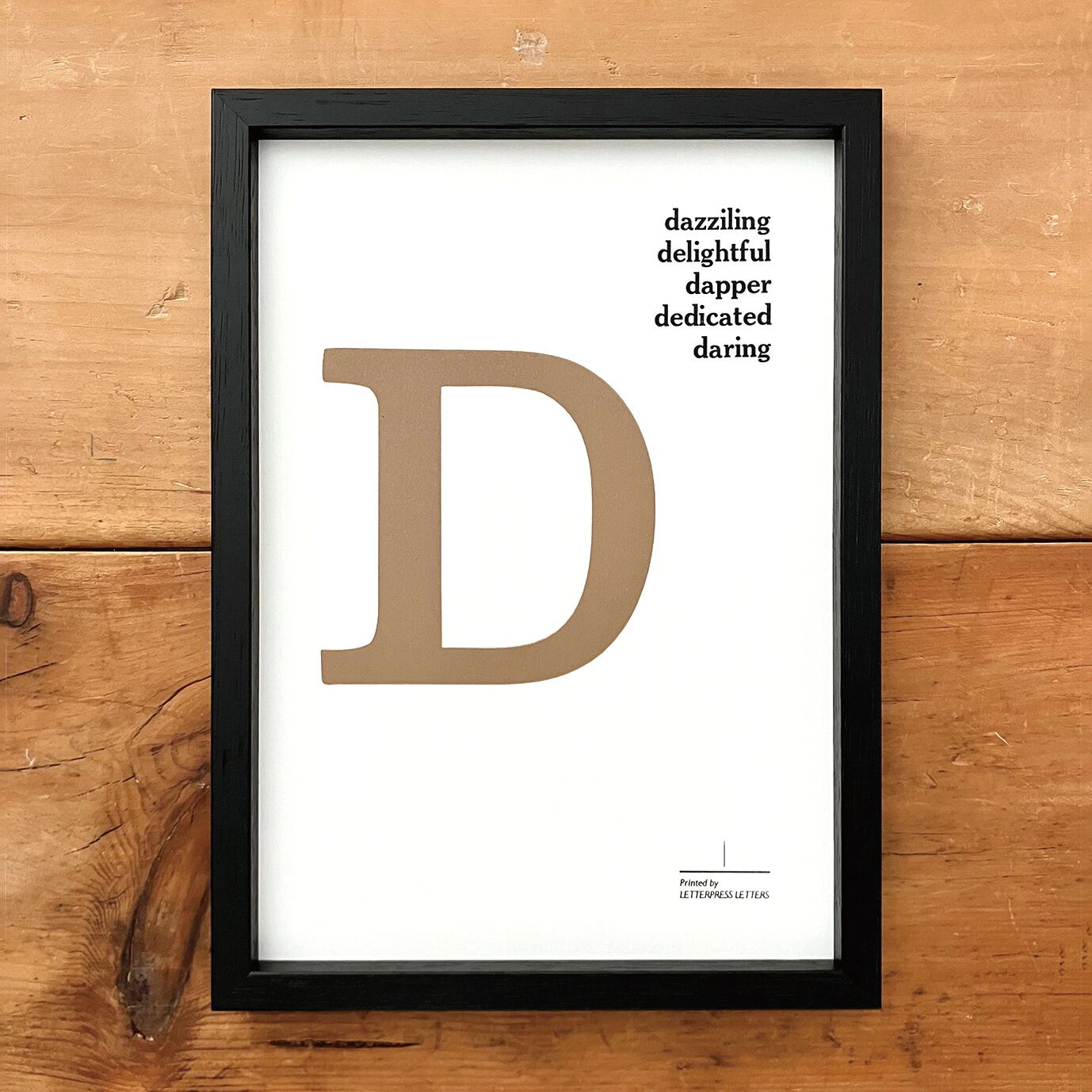 激レア＊クラスルームポスターアルファベットA−Z ポスター Alphabet 【A–M】 | TOMIGAYA Letterpress