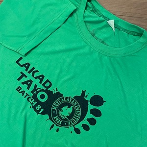 【USA古着】メイカウアヤン バックロゴ  Tシャツ グリーン L相当 US古着 アメリカ古着