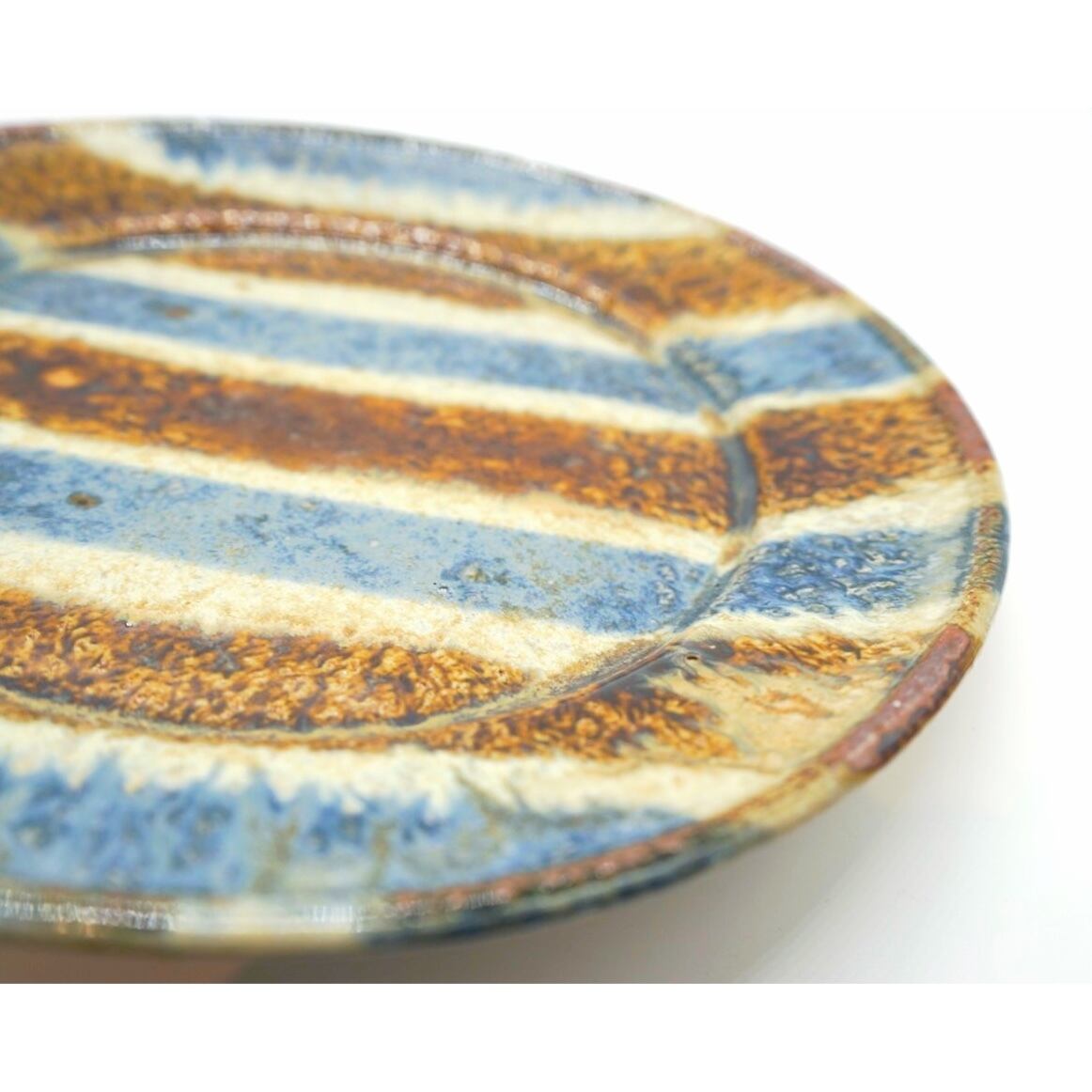 大沼道行さん　プレート2枚 大沼道行さん プレート2枚 大沼道行 二彩リム皿（L） | SECRET