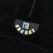 adabat アダバット ハーフジップ フリース プルオーバー ジャケット サイズ 4 /ブラック/メンズ/ゴルフ/日本製/ワールド