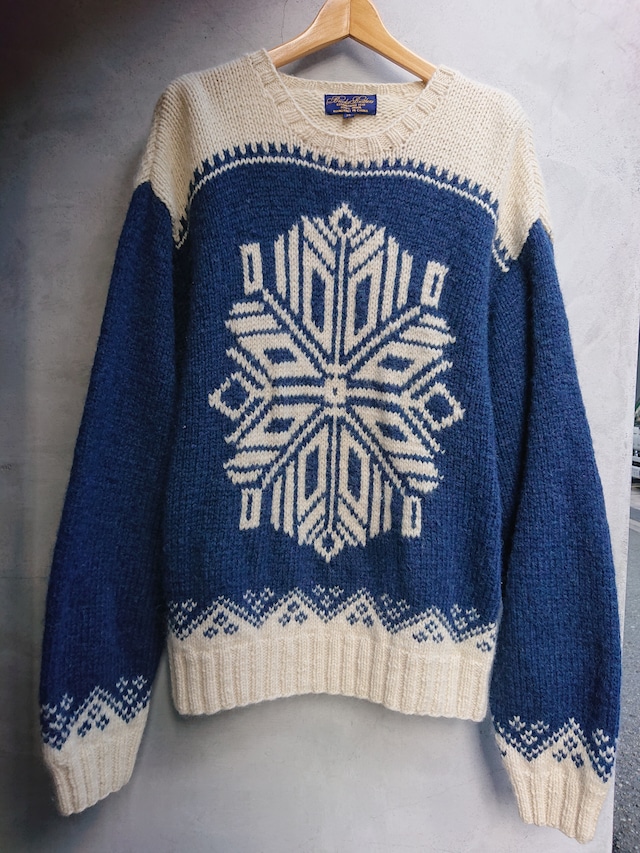 BROOKS BROTHERS HAND KNIT SWEATER