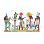 5 Bookmarks "Egypte"/ブックマーク/栞/エジプト/アート