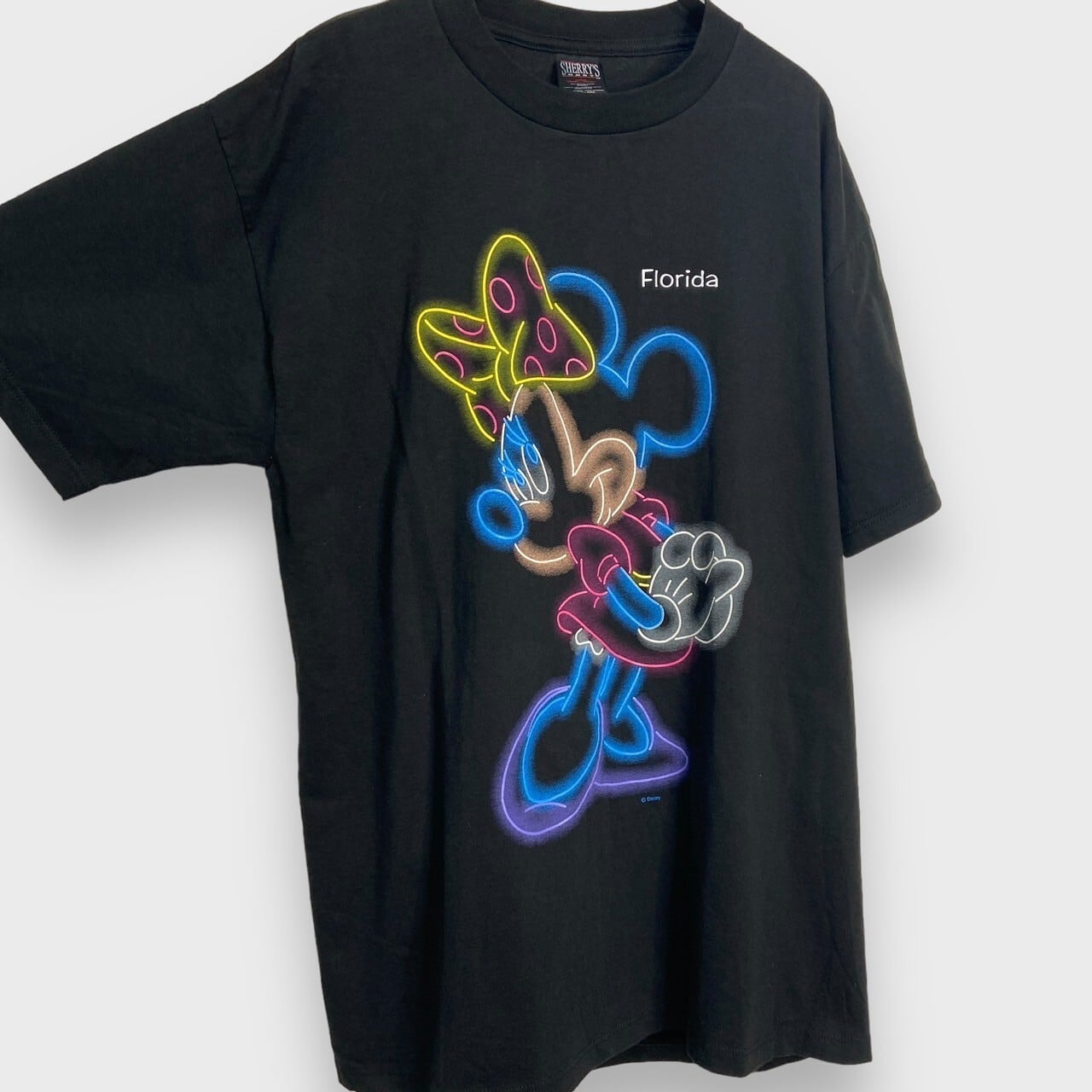 90s Disney ディズニー キャラクターTシャツ ミニー usa製 L | 古着屋 Uan