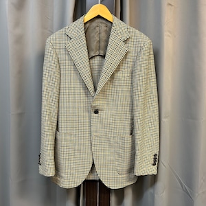 BEAMS F "RING JACKET製“ WOOL CHECK JACKET《42》