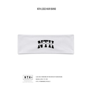 NTH LOGO HAIR BAND color White
