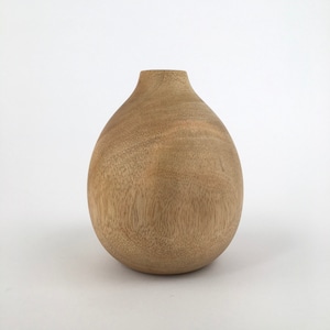 マンゴーウッドのフラワーベース｜Mango Wood Flower Vase