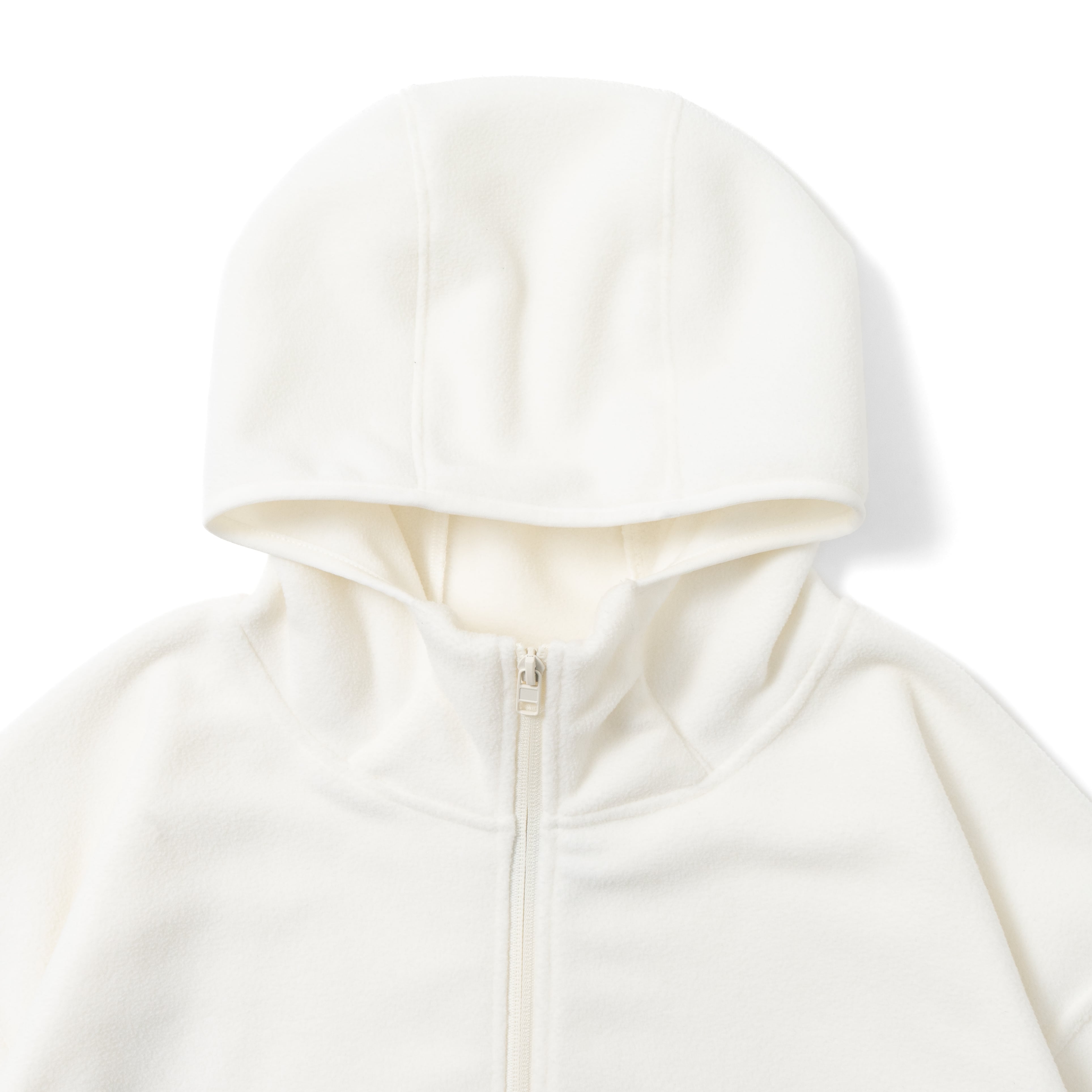 FLEECE ANORAK WHITE | What's up?
