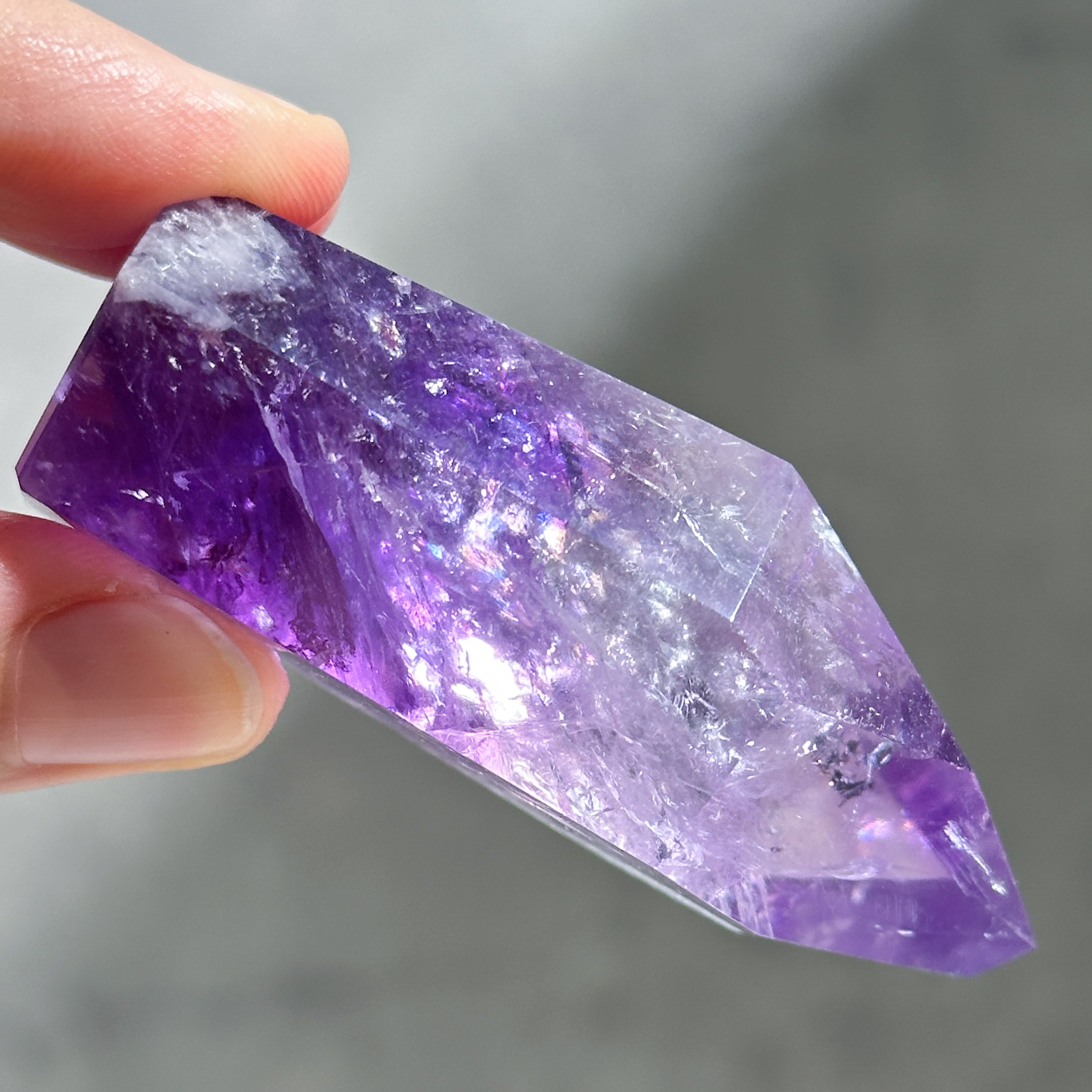 バイーア産ファントムアメジスト タワー55◇ Phantom Amethyst