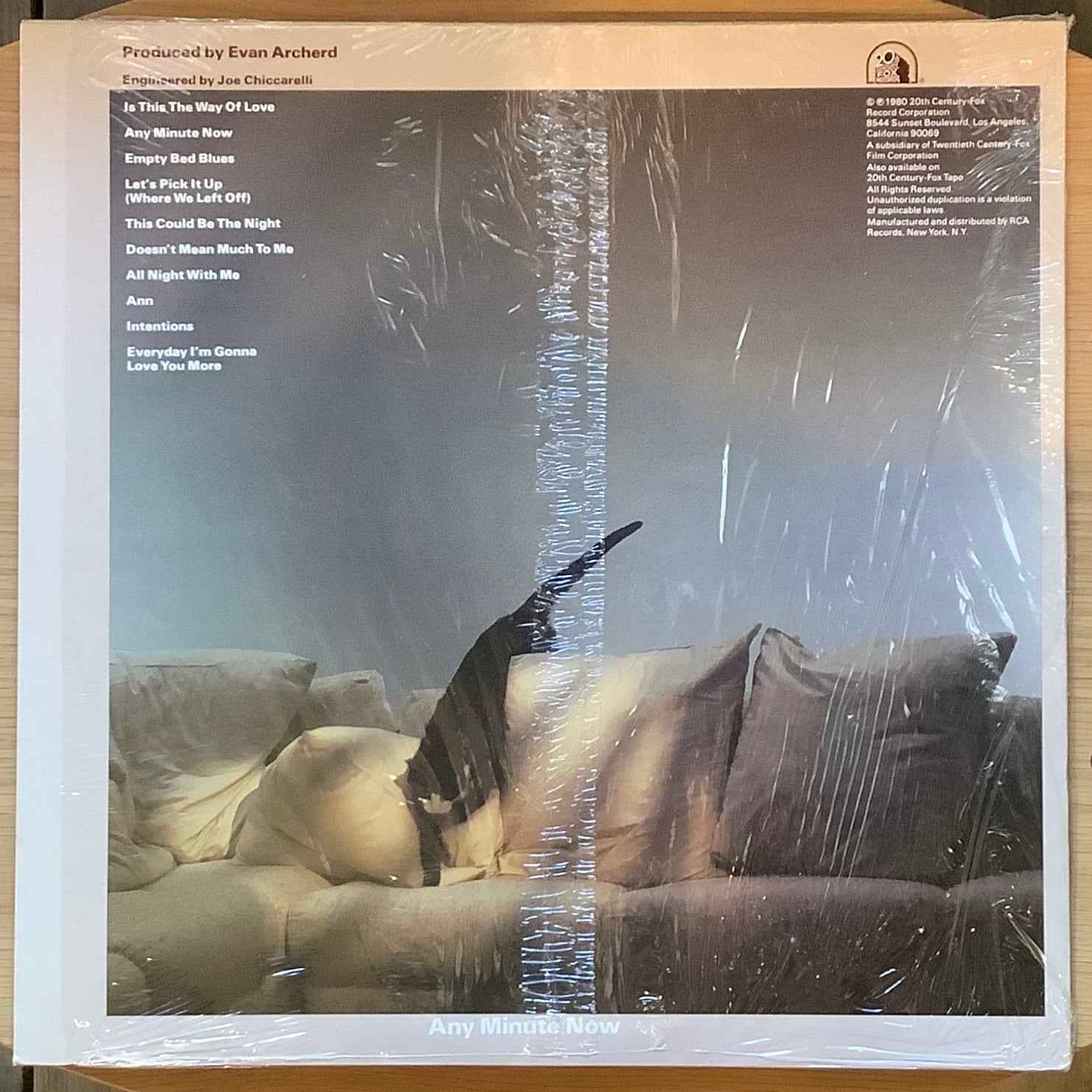 CHRIS MONTAN / ANY MINUTE NOW | Plastic Soul Records