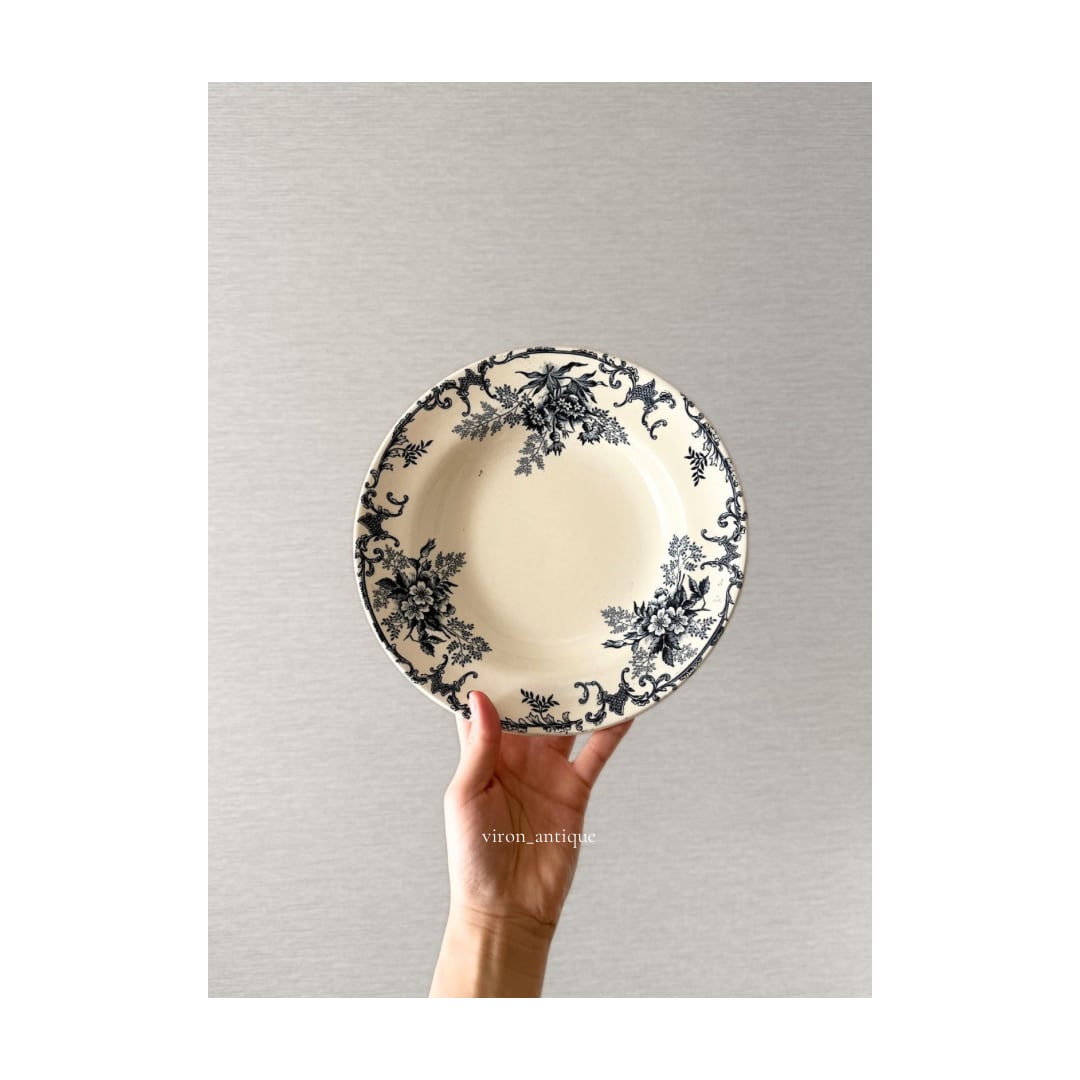 Choisy le roi ショワジールロワ / “FLOREAL” 深皿プレート a