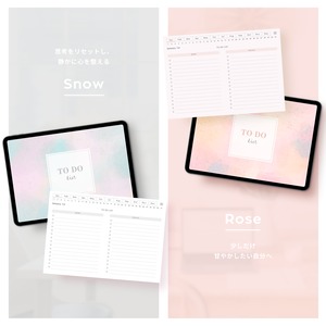 ToDoリスト┊︎6色セット┊︎タスク管理┊︎リンク付き