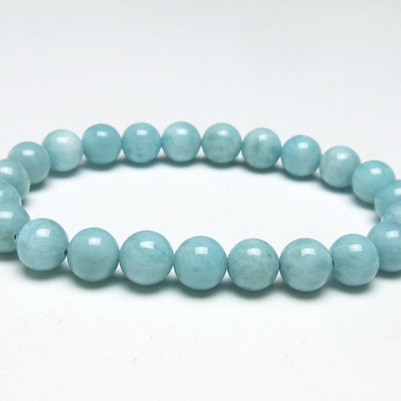 ラリマー ブレスレット 8mm 一点物 111-38251 | 天然石