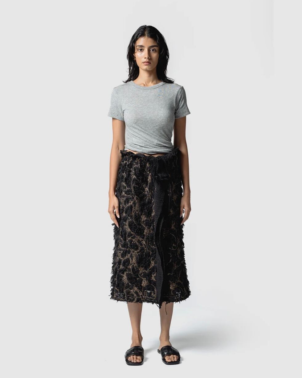 muller of yoshiokubo / REVERSIBLE TWIST TOP | LA VILLA ROUGE