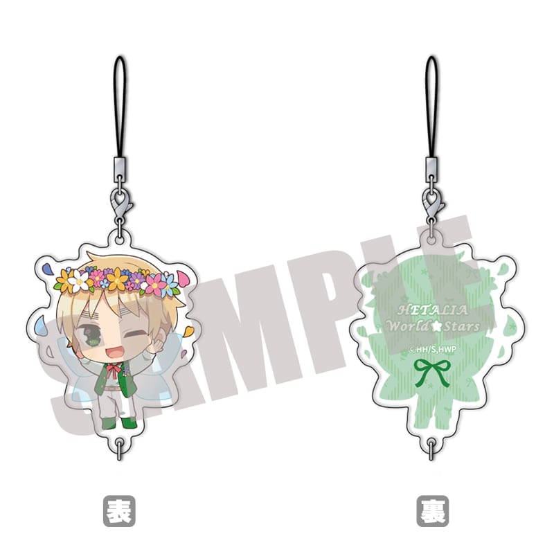 ヘタリア Spring fairy フェアリー 缶バッジ 17点 ヘタリア World☆Stars ちぇいんコレクション イギリス Spring fairy