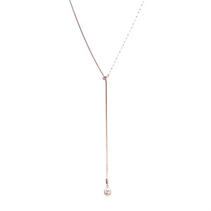 ネックレス：デュオチェーン　ラリエットネックレス　IMPRESSION