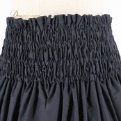 フラダンス 衣装 パウスカート ブラック系 セキノレーシングスポーツ 日本製 シングル シンプル プルメリア柄 かわいい 華やか 鮮やか 黒 緑 白 ハワイアン アロハ ハワイアンプリント フラ ダンス レッスン 練習 グリーン系 おしゃれ レディース