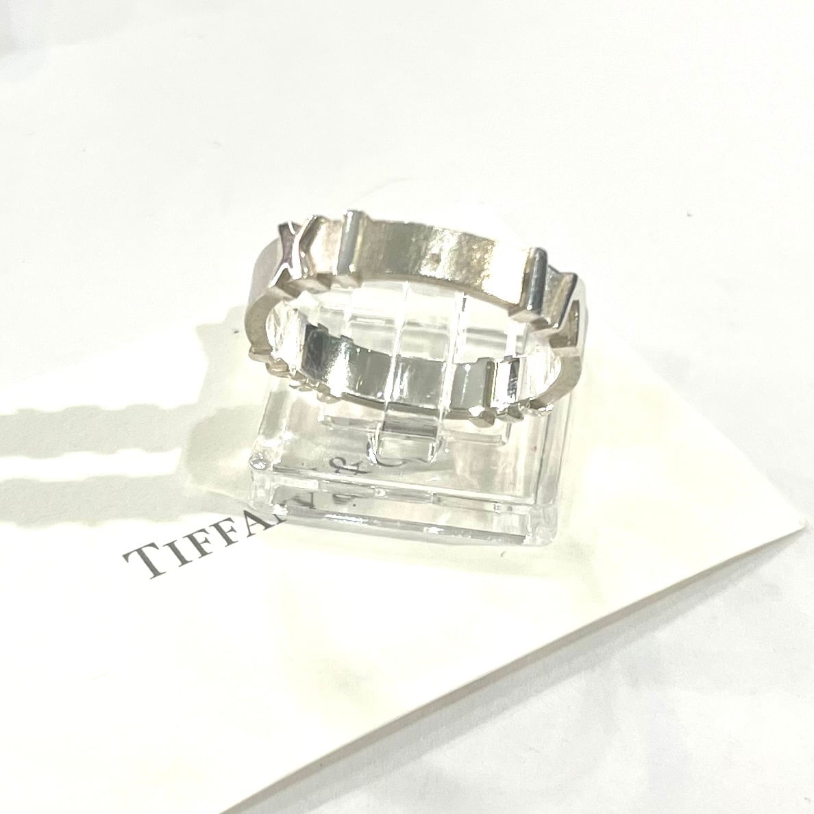 TIFFANY&CO】【20号】2565 限定アトラスリング指輪 2006年限定