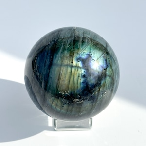 ラブラドライト スフィア 81◇ Labradorite ◇天然石・鉱物・パワーストーン・インテリア