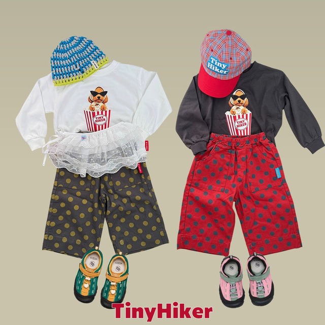 《取寄》オータムチェックキャップ:kids【TinyHiker】※送料無料