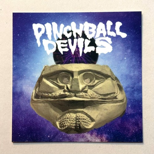 pinchball devils オリジナルステッカー（イースター島）