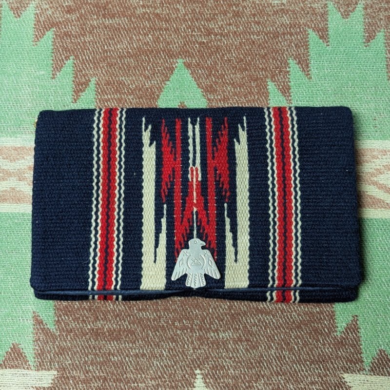 50s Ganscraft Chimayo Purse / D.NAVY | Wonder Wear ヴィンテージ