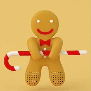 ジンジャーブレッドマンの茶こし～Gingerbread man Tea Infuser