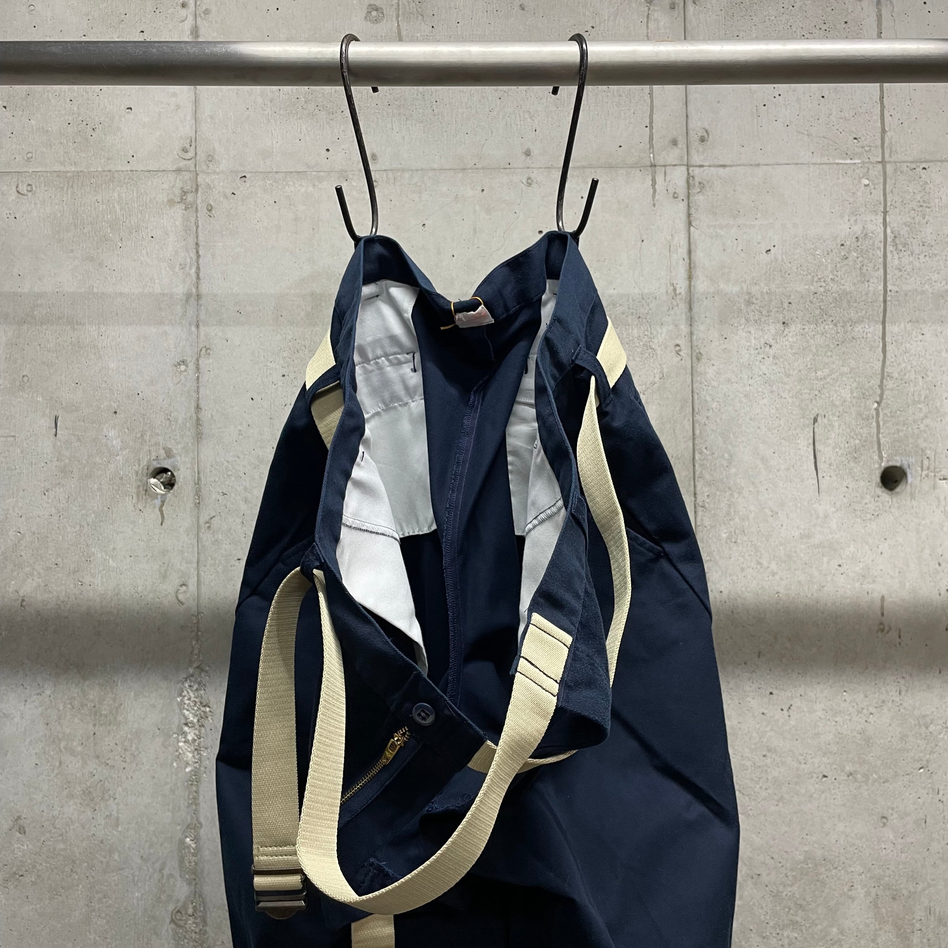 MAISON EUREKA】Ex.VINTAGE REWORK CHINOS_NAVY(M) | marfa store