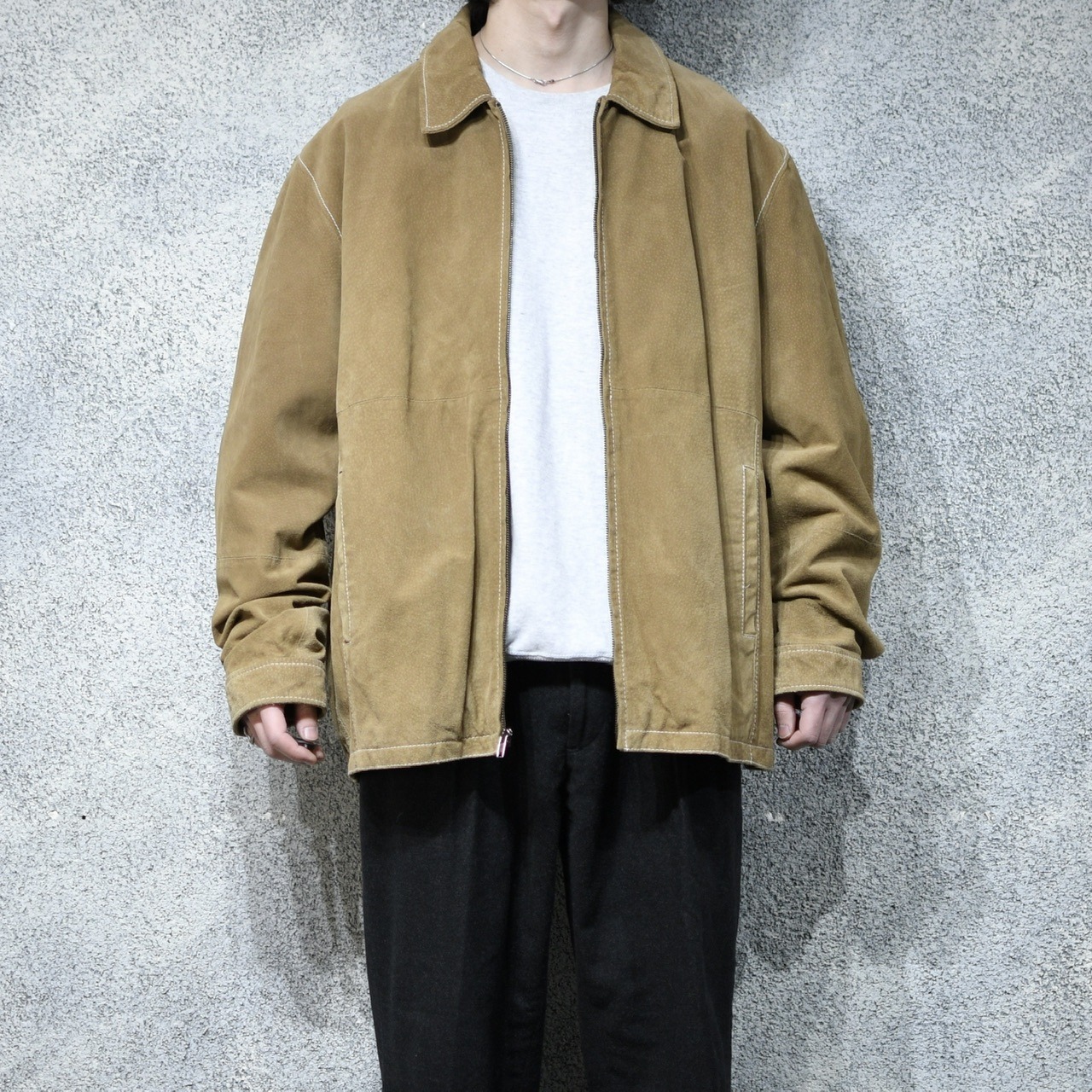 Wilsons brown leather jacket