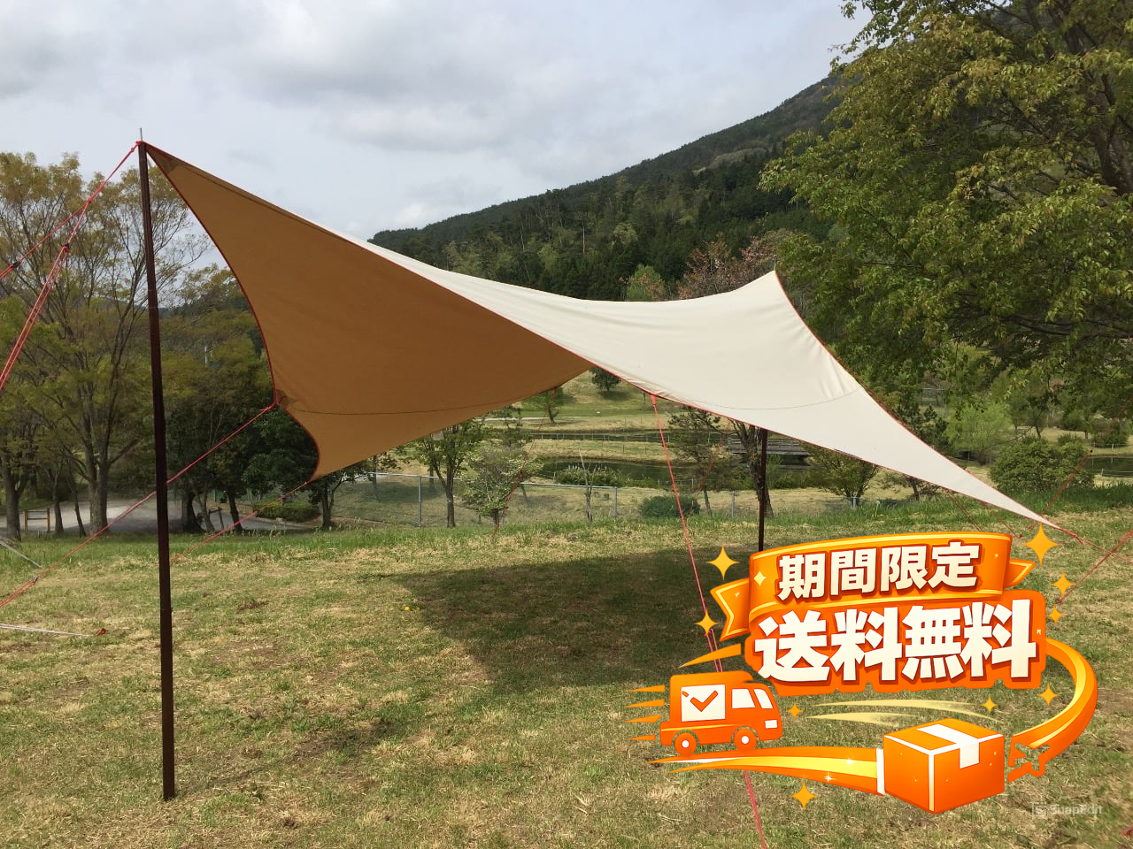 【希少！】 テンマク焚火タープtcウィング takibitarp tc wing 廃盤 テンマク 焚火タープtcウィング takibi tarp tc wing - 廃盤
