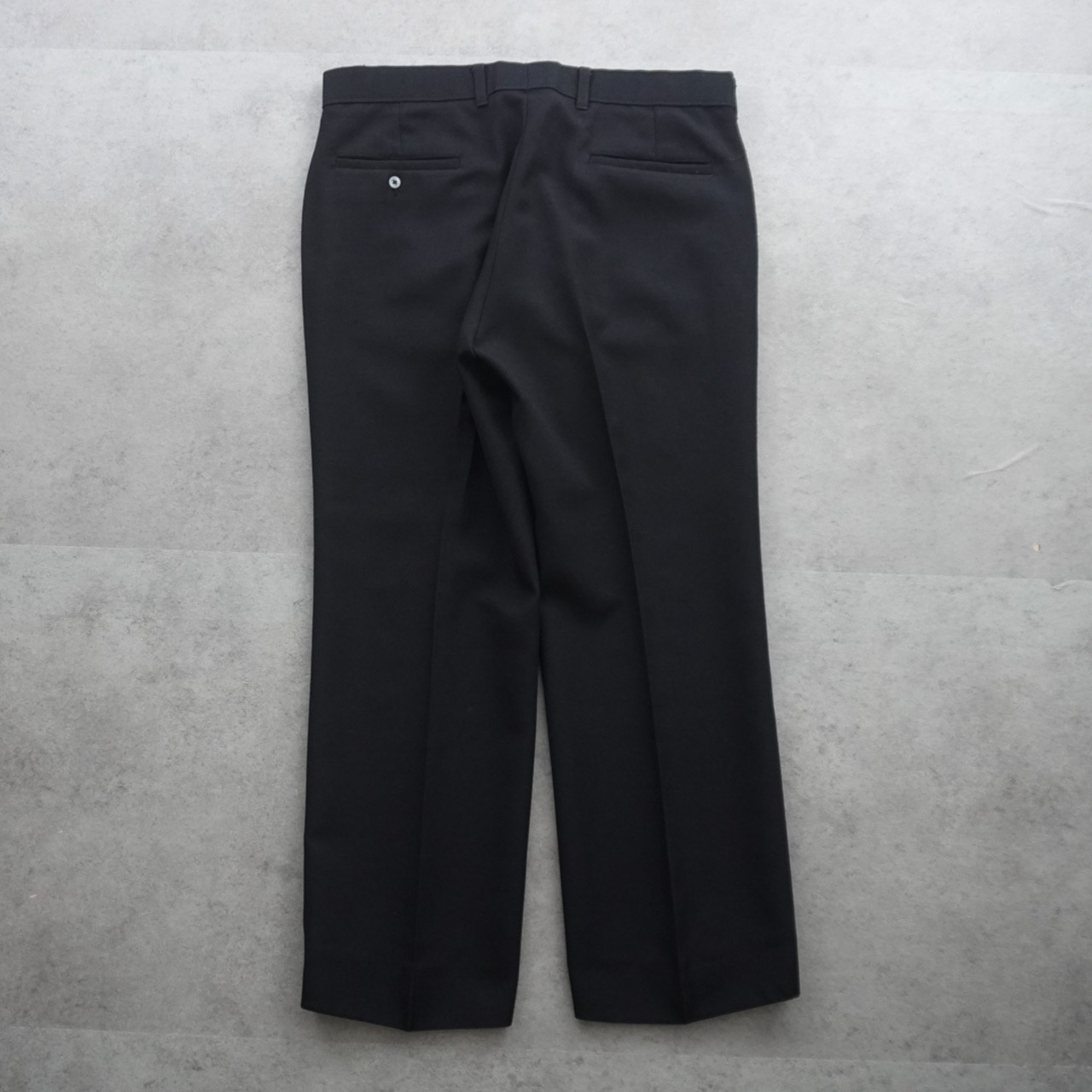 80s Levi's ACTION SLACKS BLACK "made in USA" [W34L27相当] 古着 - 3
