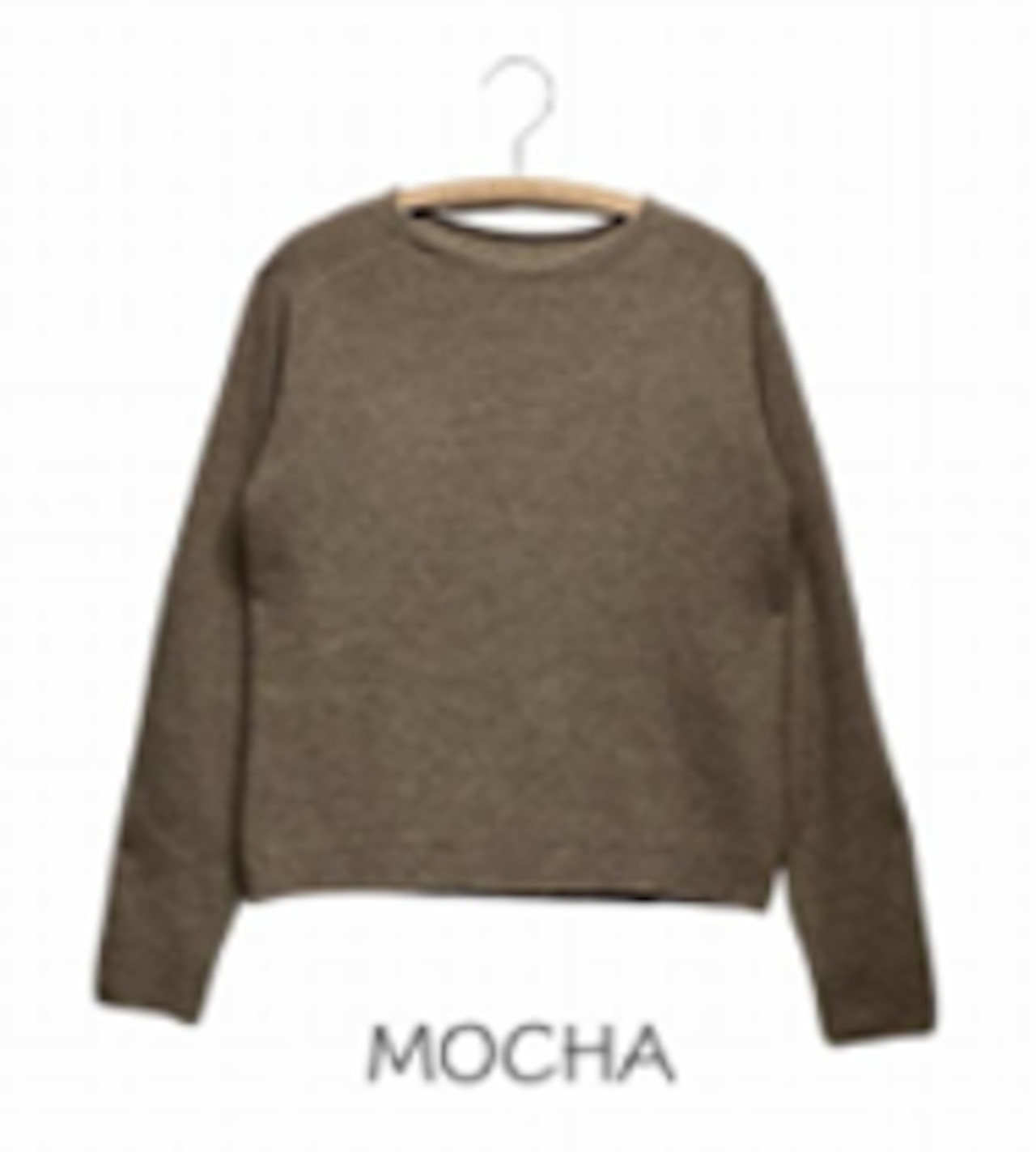 定番【ミドルゲージカシミヤセーブルニット】KNIT 076_1