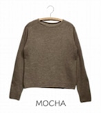 定番【ミドルゲージカシミヤセーブルニット】KNIT 076_1