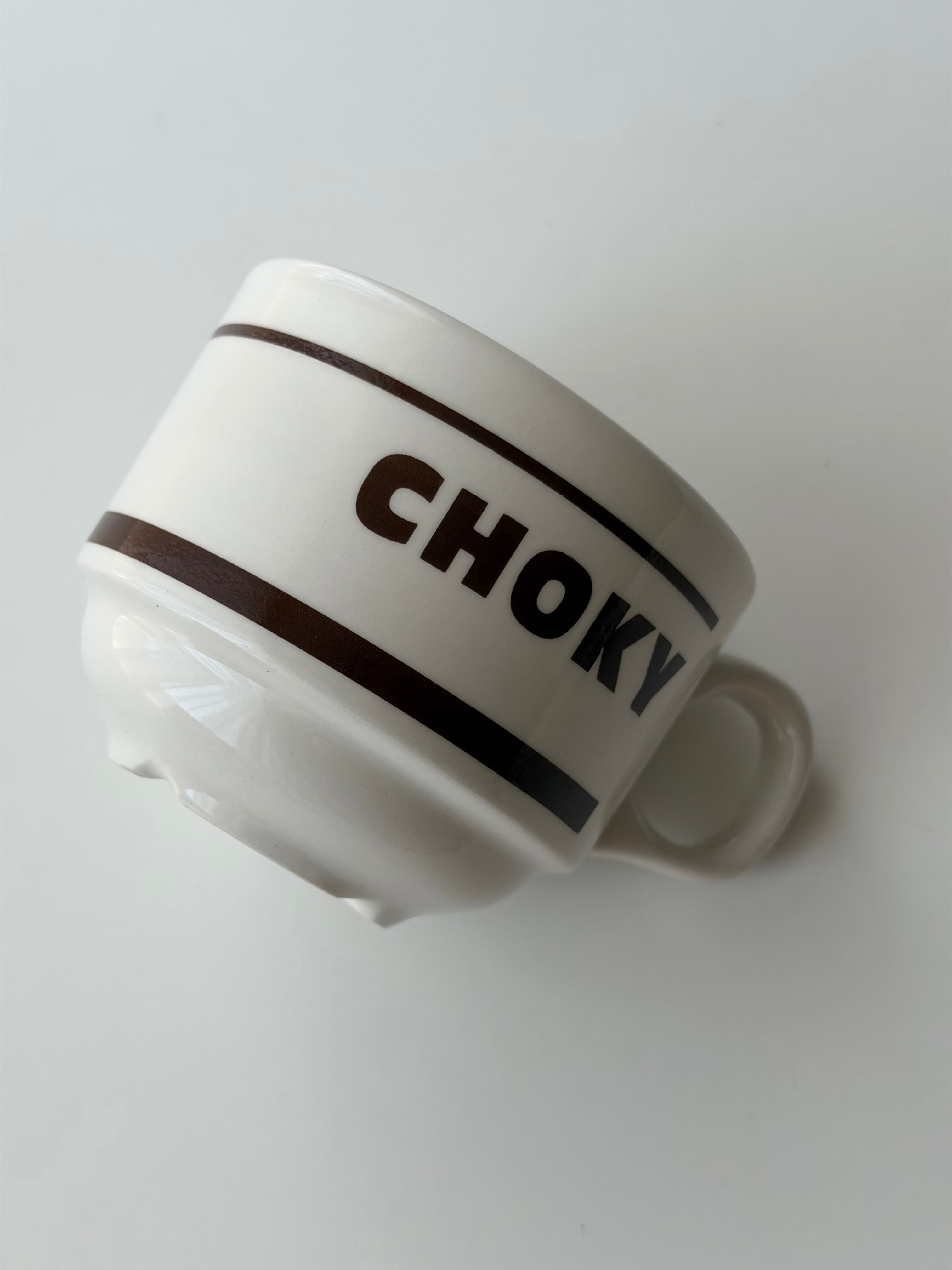 フランスアンティーク　チョコレートカップ England vintage Churchill / “CHOKY” ショコラカップ f | VIRON