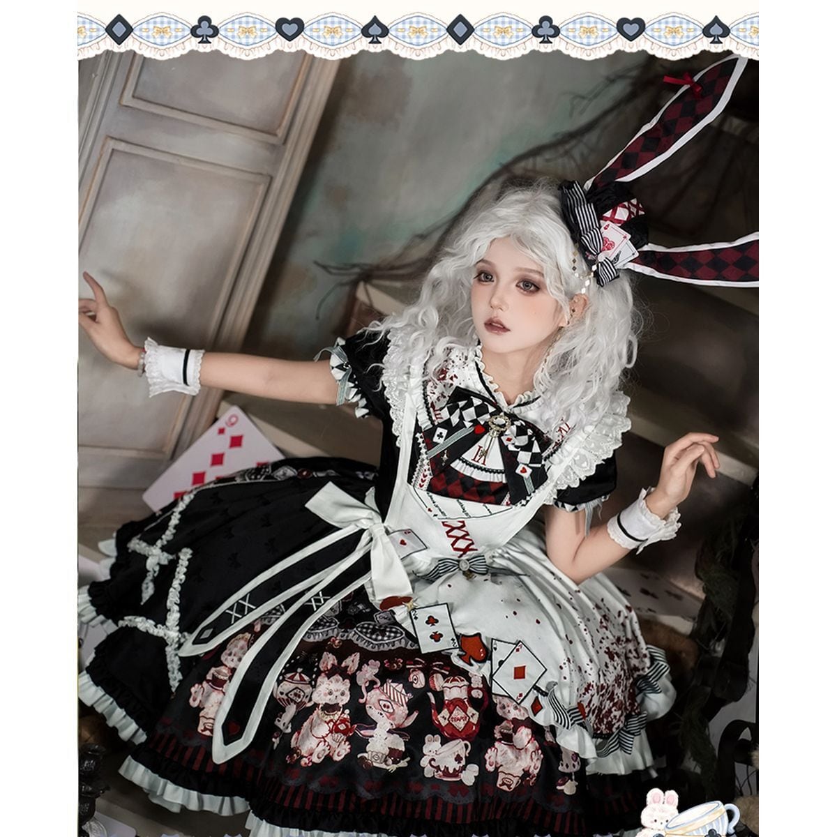 アリスワンダーランドセットアップ：ワンピースのみ | Maiden's Rêve