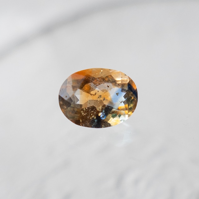 オーバル 8×6mm #244【硝子の宝石】箔入