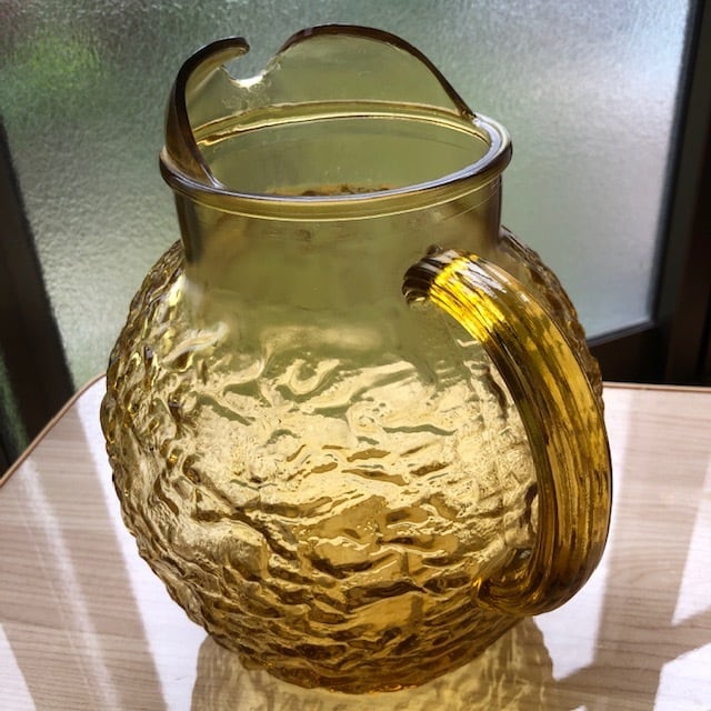 ペーパーウェイト（ハニーゴールド）】アンカーホッキング社製