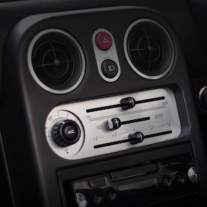 NA用 エアコンパネル(ヘアライン調)