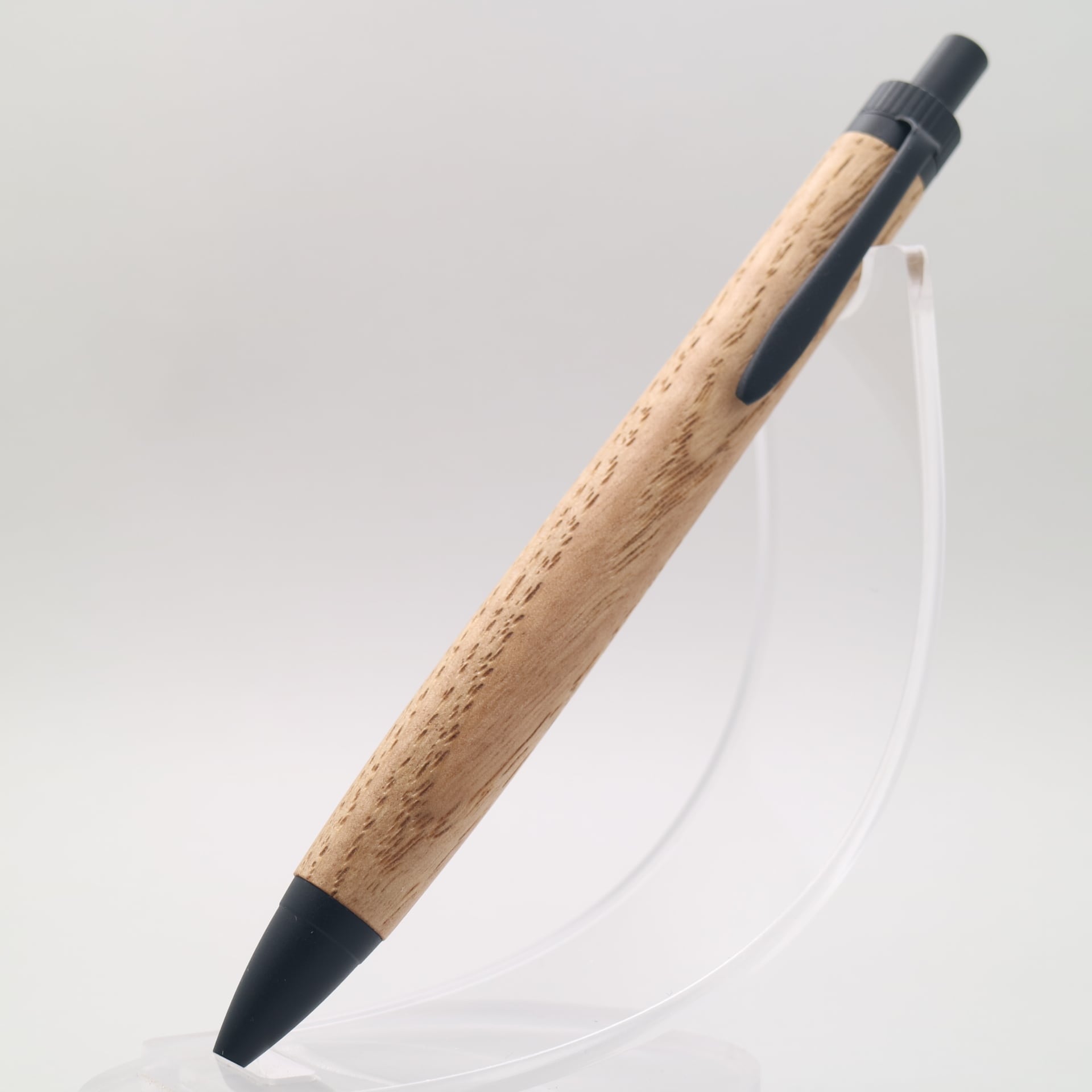 クリ× マットブラック｜木の質感を楽しむ木軸ペン｜250916 ボールペン