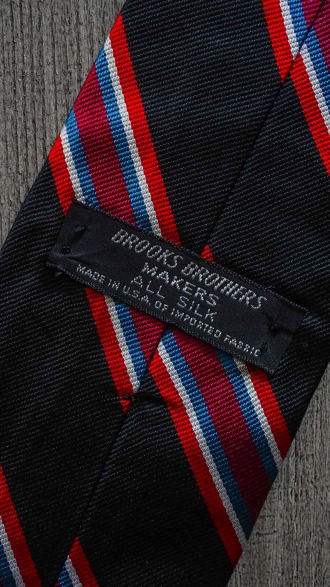 Brooks Brothers ネクタイ ストライプデザイン BROOKS BROTHERS（ブルックスブラザーズ） ネクタイ シルク レジ