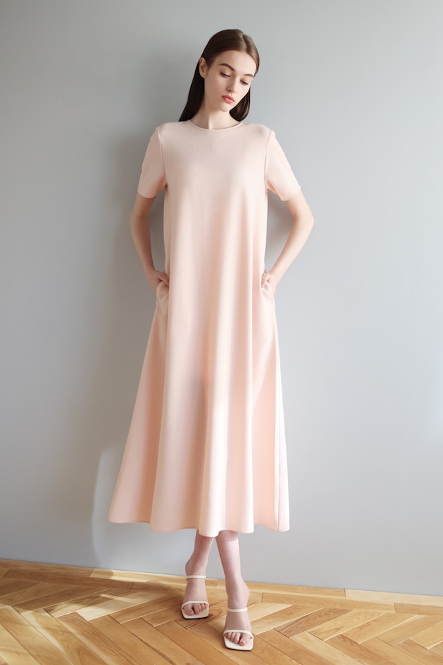 MINIMAL JERSEY DRESS 【LAST2】