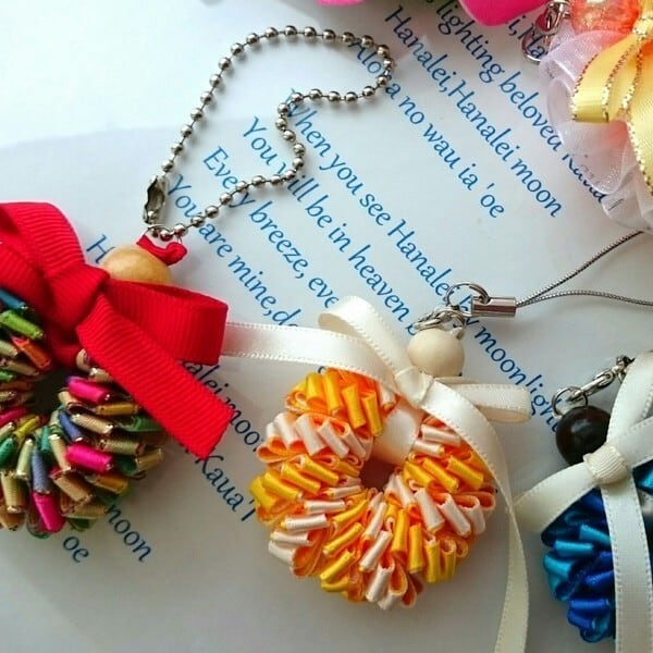 ハワイアンリボンレイ【Early Summer】キット | Lei Naala pualino