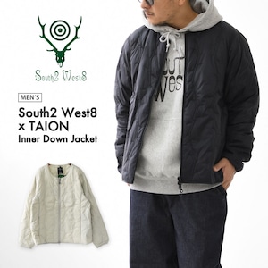 SOUTH2 WEST8 [サウスツーウエストエイト] South2 West8 x TAION Inner Down Jacket [RW698] インナーダウンジャケット・コラボウェアー・フィッシング・キャンプ・アウトドア・タウンユース・防寒・保湿性・アウター・MEN'S  [2025AW]