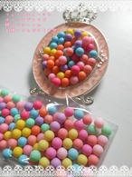 《10g》8mm:パステルカラフルミンツ